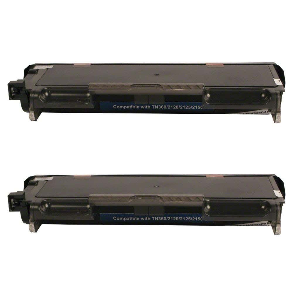 Brother TN360 High Yield Black Compatible Toner Cartridge 